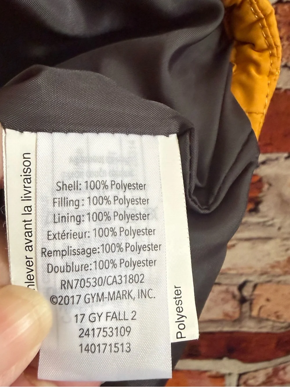 Gymboree Toddler 4T Mustard Yellow Quilted Puffer Vest Snap Front Fall